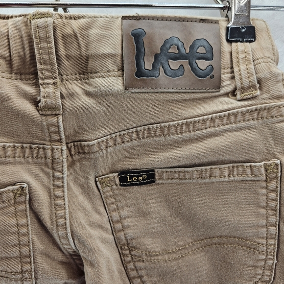 Lee Extreme Motion MVP Khaki jeans youth 8 straight leg 5 pocket - Picture 5 of 8